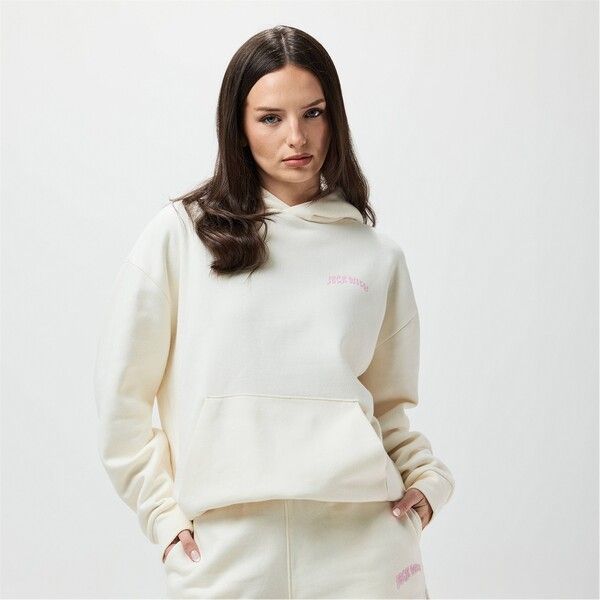 ジャック ウィルス レディース アウター パーカー・スウェット パーカー Jack Wills Hoodie Vintage White ホワイト