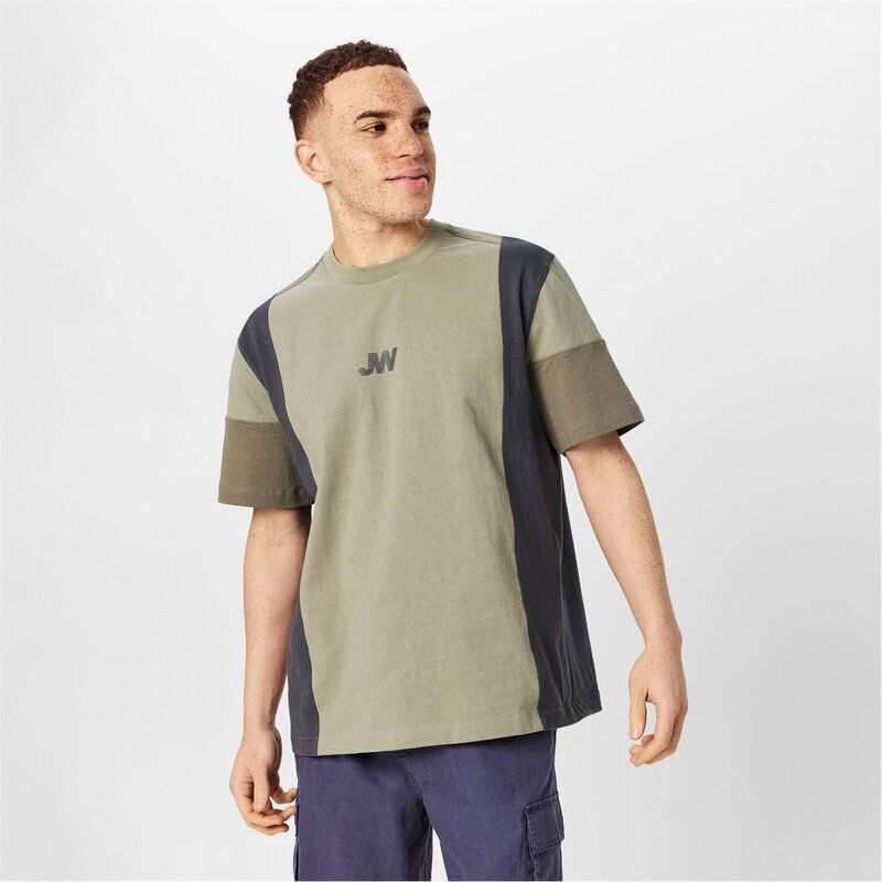 ジャック ウィルス メンズ トップス Tシャツ Jack Wills Sprt CS Tee Sn53 Silver Sage セージ