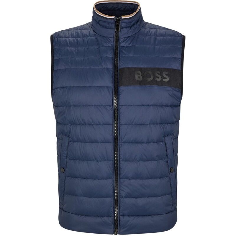 ボス メンズ アウター ジャケット・ブルゾン Boss Darolan 10239121 01 Dark Blue ブルー