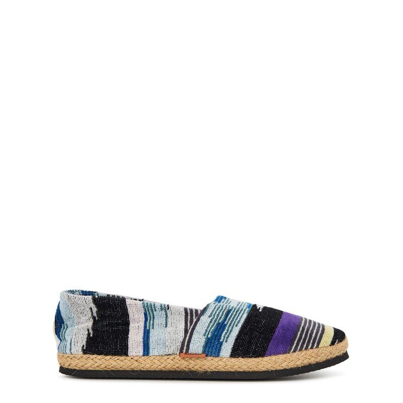 ミッソーニ レディース シューズ サンダル MISSONI Clint Colourblock Espadrilles Black ブラック