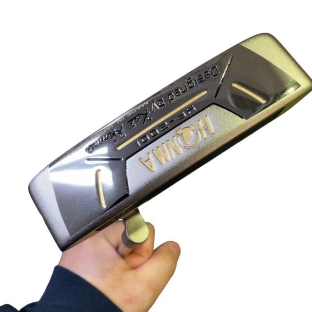 【中古】 本間ゴルフ HP-2001 34インチ パター PT スチール (フレックスその他) メンズ 男性用 右利き 右用 Cランク ゴルフクラブ
