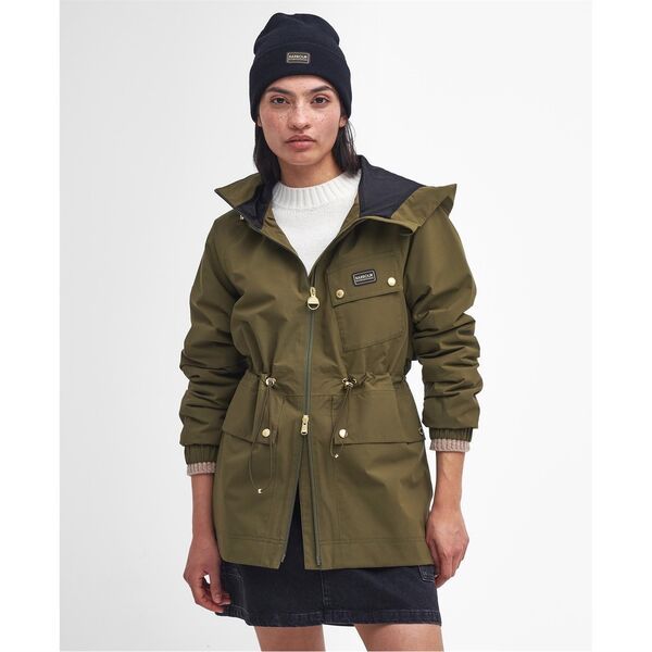 バブアー レディース アウター ジャケット・ブルゾン ジャケット Barbour International Alicia Waterproof Jacket Empire Green グリーン