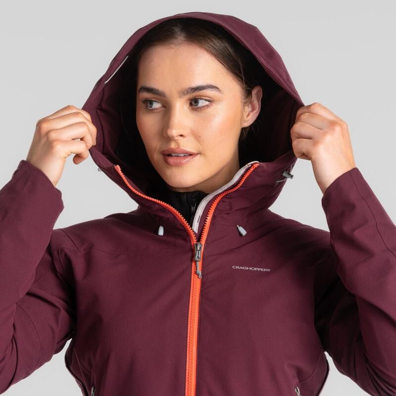 クラッグホッパーズ レディース アウター ジャケット・ブルゾン Craghoppers Womens Crag Dynamic Pro Waterproof Jacket Deep Violet バイ