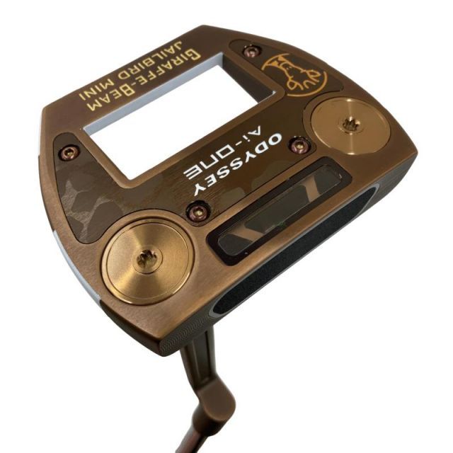 【中古】 オデッセイ Ai-ONE GIRAFFE-BEAM JAILBIRD MINI 34インチ パター PT STROKE LAB 90 スチール (フレックスその他) メンズ 男性用 右利き 右用 Bランク ゴルフクラブ