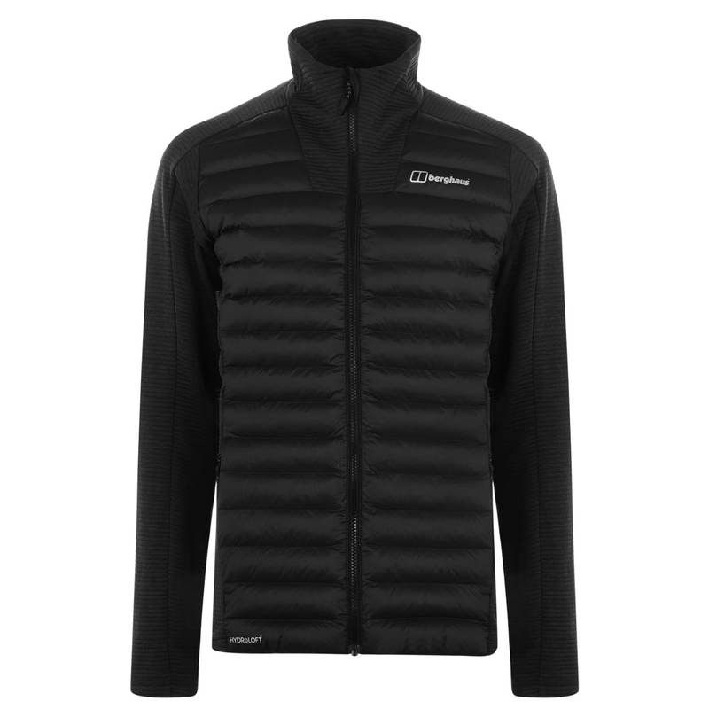 バーグハウス メンズ アウター ジャケット・ブルゾン ジャケット Berghaus Hottar Hybrid Jacket Jet Black ブラック