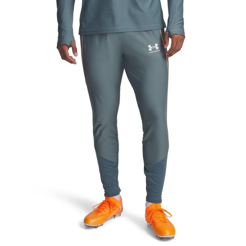 アンダーアーマー メンズ トップス シャツ トラックスーツ Under Armour Chal Performance Tracksuit Bottom GreyOrange グレー