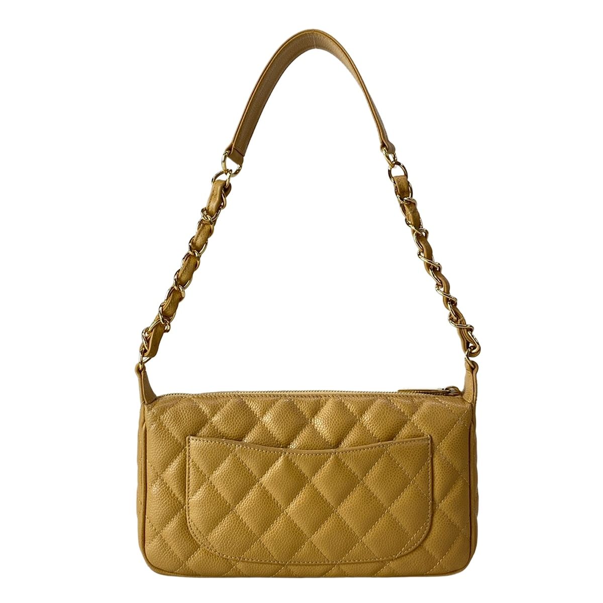 CHANEL(シャネル) ショルダーバッグ マトラッセ A22476 ベージュ