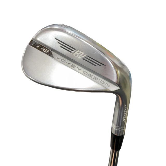 【中古】 タイトリスト VOKEY SPIN MILLED SM8 ツアークロム 50°/08°F ウェッジ WG Dynamic Gold (フレックスS) メンズ 男性用 右利き 右用 Cランク ゴルフクラブ