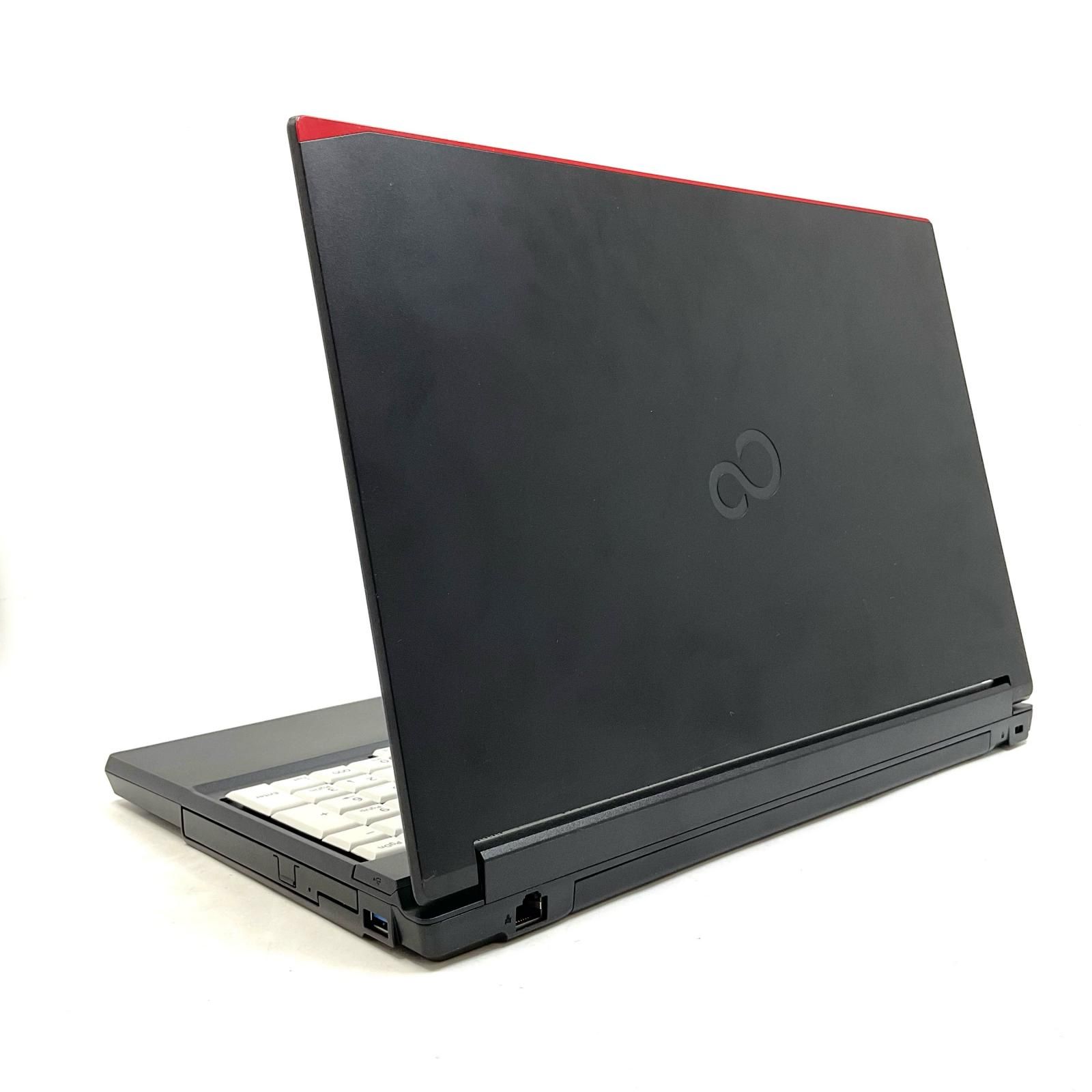 【全額返金保証】【最速発送】FUJITSU LIFEBOOK FMVA62003 i5-8265U 16GB SSD 256GB 90.1% 美品 動作確認済