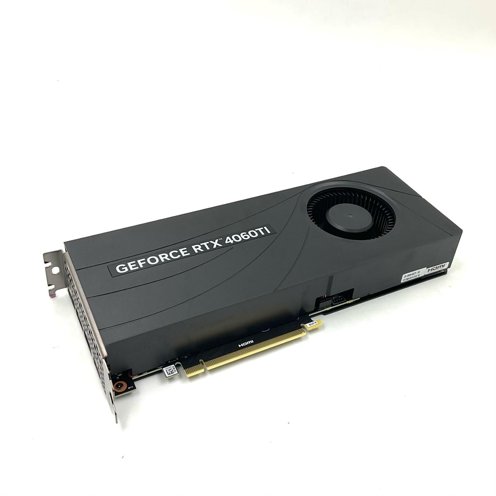【全額返金保証】【最速発送】ZOTAC グラフィックボード RTX 4060Ti 8GB GDDR6 ZT-D40610A-10B 美品 動作確認済