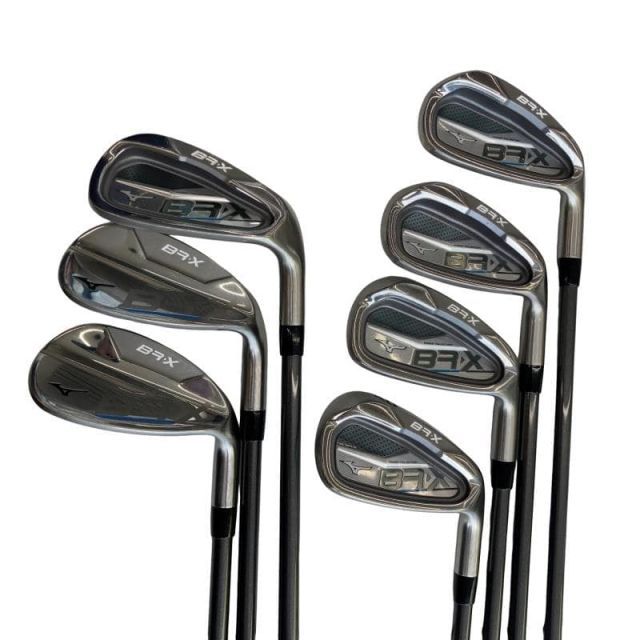 【中古】 ミズノ BR-X 7S アイアンセット IR BR-X (フレックスSR) メンズ 男性用 右利き 右用 Cランク ゴルフクラブ