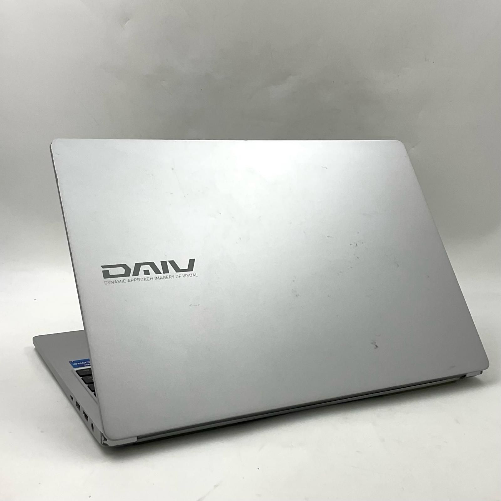 【最速発送】MouseComputer DAIV 6P-RT 22076P-RT-ADLASW11 i7-12700H 16GB M.2 SSD 512GB NVIDIA GeForce RTX 3050 Ti Laptop 82%【難有】