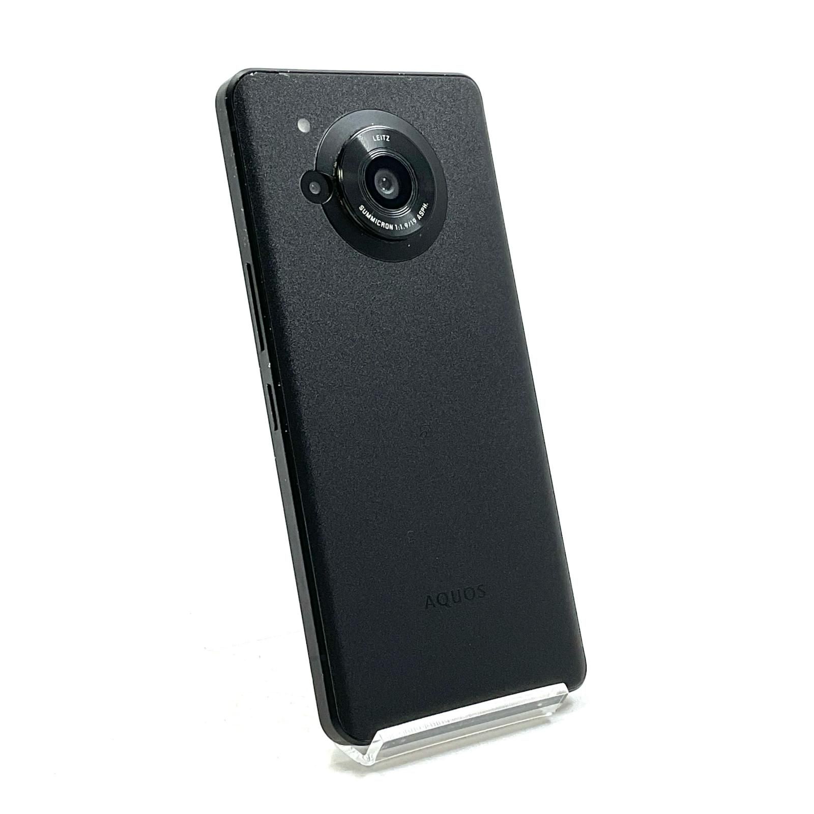 【全額返金保証】【最速発送】SHARP AQUOS R7 256GB ブラック Softbank A202SH 動作確認済
