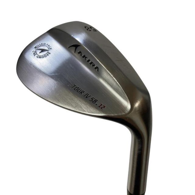 【中古】 アキラプロダクツ AKIRA TOUR IV 58°/12° ウェッジ WG 純正特注シャフト (フレックスS) メンズ 男性用 右利き 右用 Cランク ゴルフクラブ
