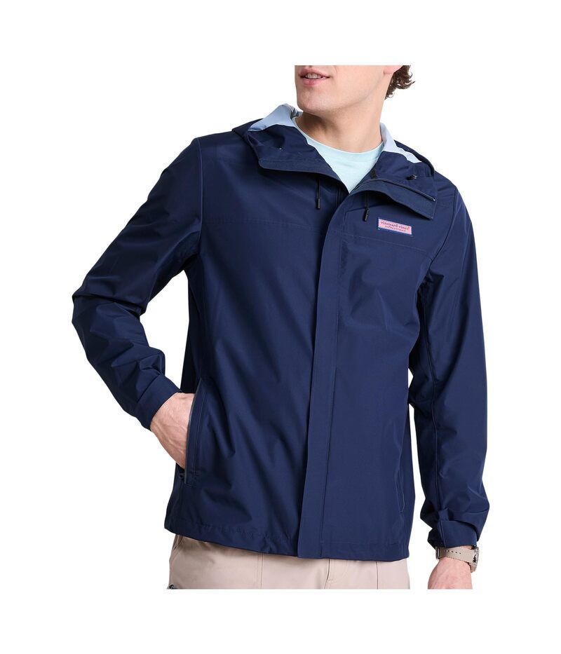 ヴァインヤードヴァインズ メンズ アウター コート ジャケット Vineyard Vines Stow Go Shep Jacket Nautical Navy ネイビー