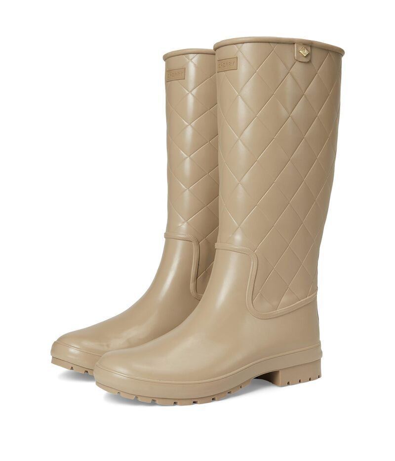 スペリー レディース シューズ ブーツ・レインブーツ トール Sperry Drizzle Tall Taupe トープ