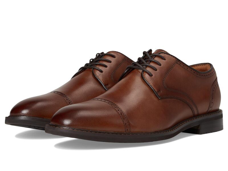 ステイシーアダムス メンズ シューズ オックスフォード キャップ レース Stacy Adams Bailey Cap Toe LaceUp Brandy