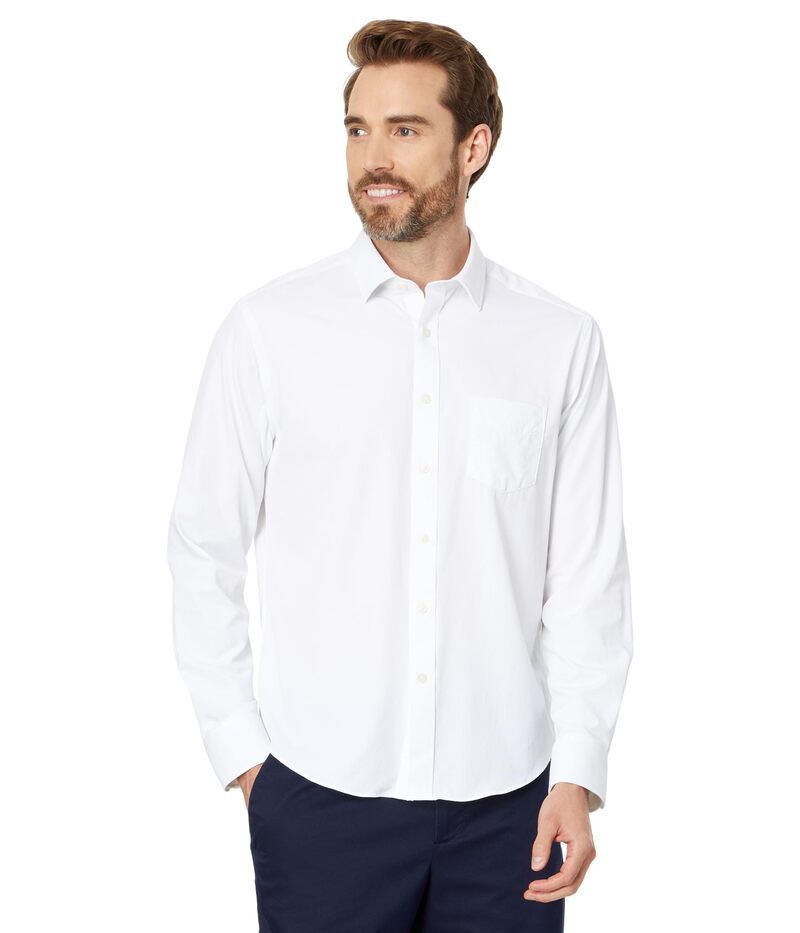 アンタックイット メンズ トップス シャツ UNTUCKit Wrinkle Free Performance Gironde Shirt White ホワイト