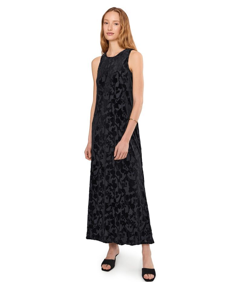 ヴィンスカムート レディース トップス ワンピース クルーネック メッシュ ノースリーブ マキシ Vince Camuto Crew Neck Sleeveless Mesh Maxi Rich Bl