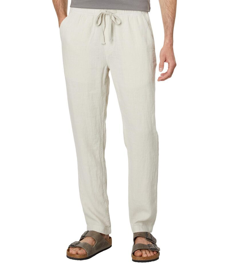 ファレティ メンズ ボトムス カジュアルパンツ リネン Faherty Linen Drawstring Pants Weathered Sand サンド