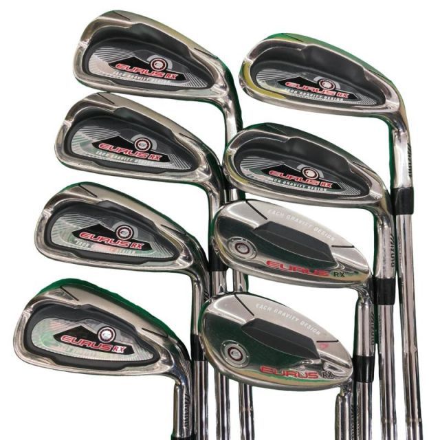 【中古】 ミズノ EURUS RX 8S アイアンセット IR スチール (フレックスS) メンズ 男性用 右利き 右用 Cランク ゴルフクラブ