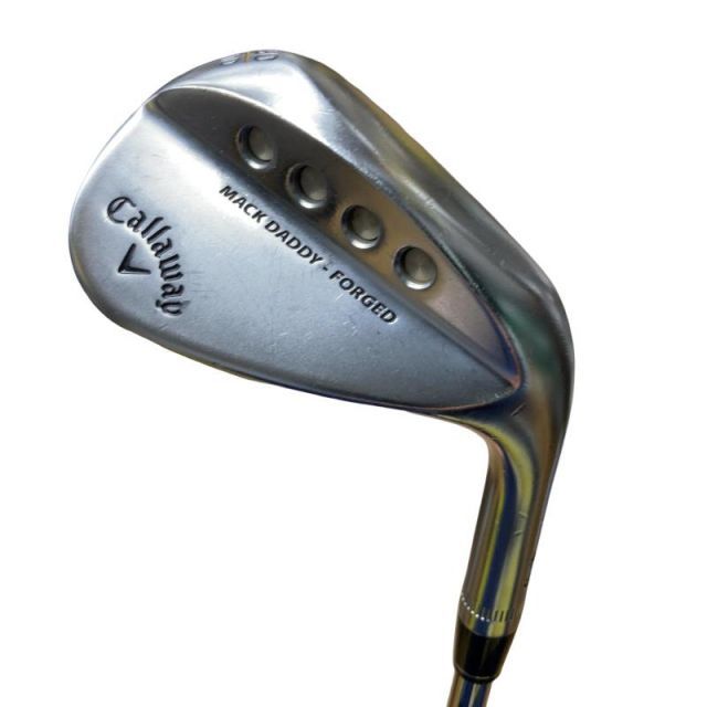 【中古】 キャロウェイ MACK DADDY FORGED(2019) クロムメッキ 50°/10° ウェッジ WG NS PRO 950GH (フレックスS) メンズ 男性用 右利き 右用 Cランク ゴルフクラブ