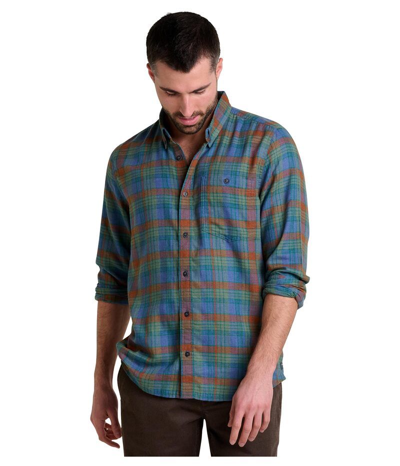 ドード アンドコー メンズ トップス シャツ ToadCo Airsmyth Long Sleeve Shirt Dark Roastonal Madras
