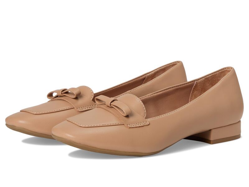 ライフストライド レディース シューズ スリッポン・ローファー LifeStride Claudine BallerinaSkimmer Shoes Camel Tan タン
