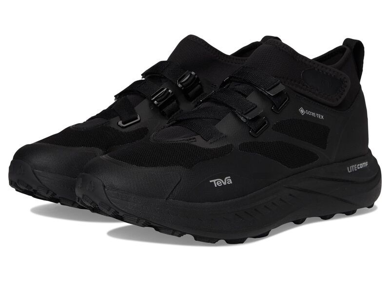テバ メンズ シューズ ブーツ・レインブーツ Teva Trailwinder Mid GTX Black ブラック