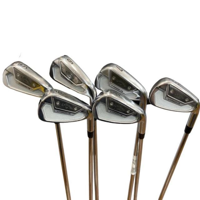 【中古】 キャロウェイ X FORGED CB(2021) 6S アイアンセット IR NS PRO MODUS3 TOUR120 (フレックスS) メンズ 男性用 右利き 右用 Dランク ゴルフクラブ