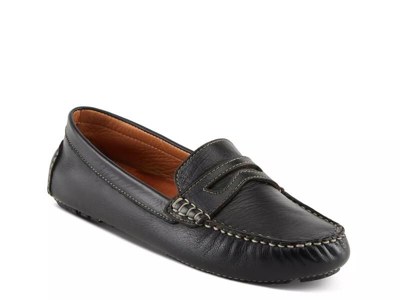 スプリングステップ レディース シューズ スリッポン・ローファー Spring StepAudette Moccasin Black ブラック
