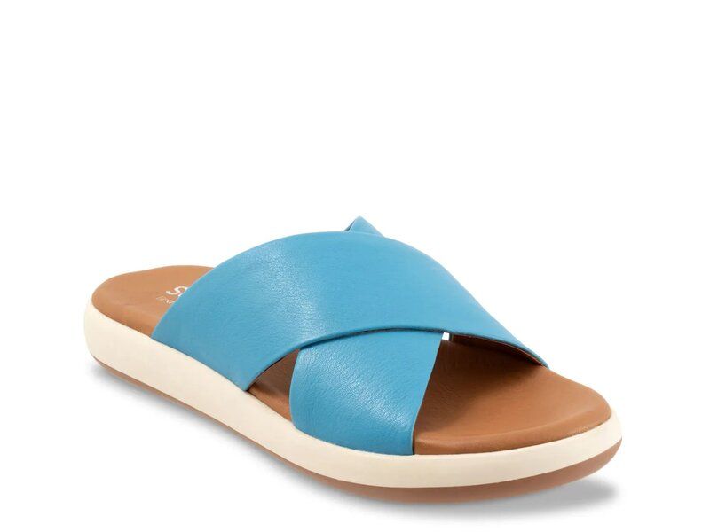 ソフトウォーク レディース シューズ サンダル Softwalk Jesi Sandal Blue ブルー