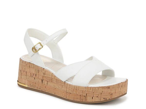 フランコサルト レディース シューズ サンダル Franco Sarto Tilden Wedge Sandal White ホワイト