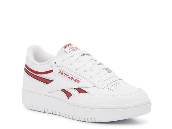 リーボック レディース シューズ スニーカー Reebok Club C Double Sneaker Womens WhiteRed ホワイト