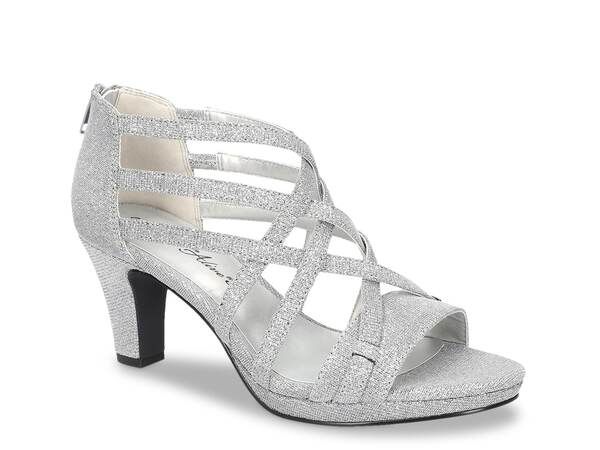 イージーストリート レディース シューズ サンダル Easy Street Bee Sandal Silver Metallic シルバー