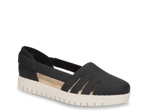 イージーストリート レディース シューズ スリッポン・ローファー Easy Street Bugsy SlipOn Black ブラック