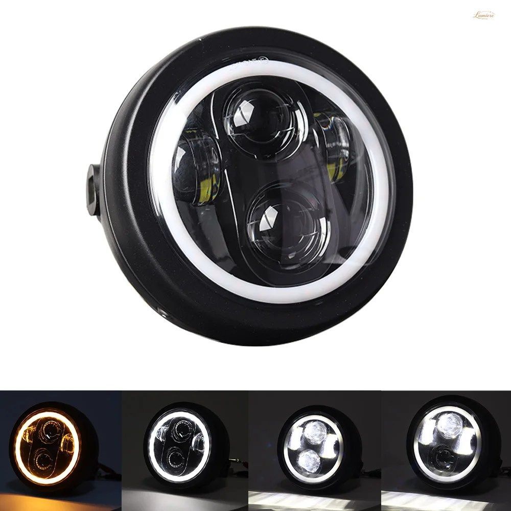 5.75インチ オートバイ用LEDヘッドライト（マウントハウジングバケットブラケット付き）ホンダ OW VT 600 750 1100 VTX 1300 7,805円