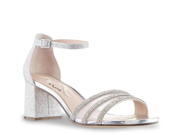 ニナ レディース シューズ サンダル Nina Nagida Sandal Silver シルバー