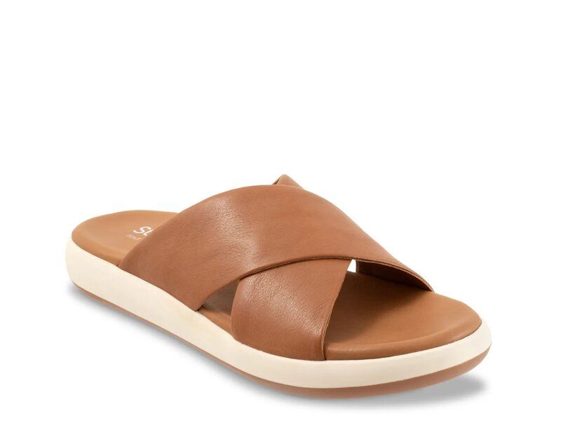 ソフトウォーク レディース シューズ サンダル Softwalk Jesi Sandal Brown ブラウン