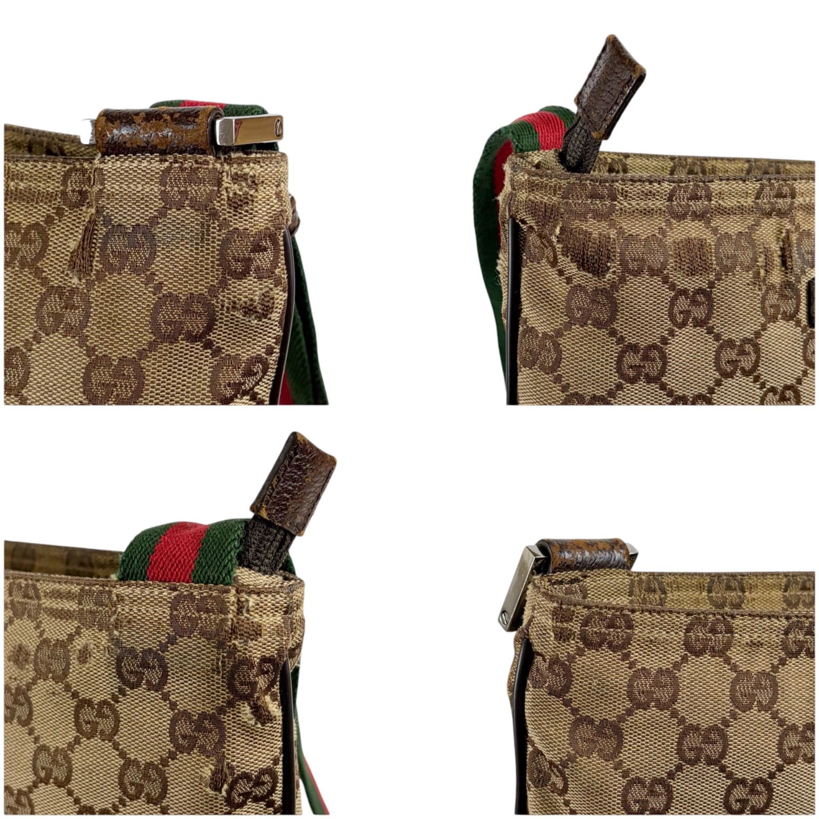 グッチ GUCCI シェリーライン ショルダーバッグ クロスボディバッグ GG