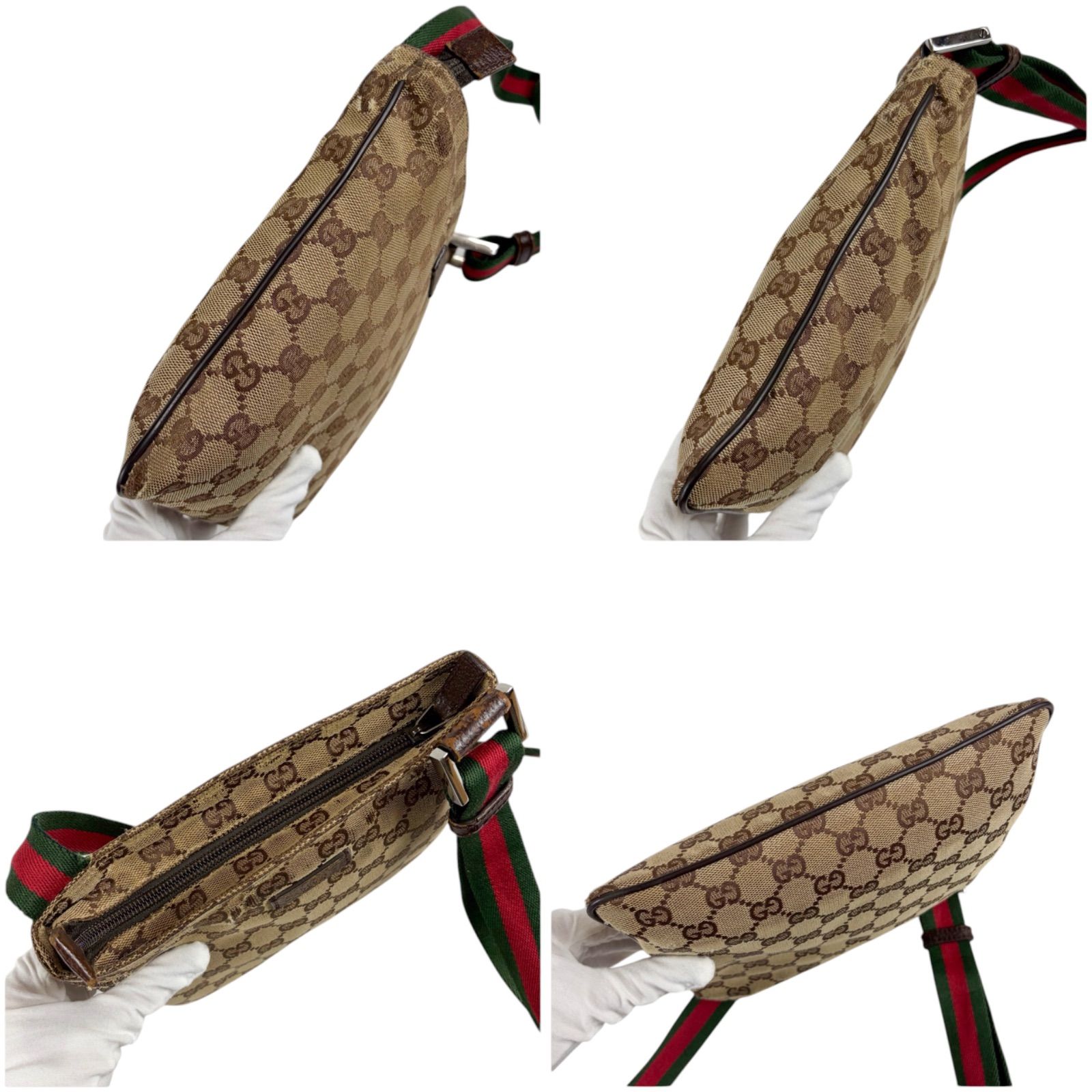グッチ GUCCI シェリーライン ショルダーバッグ クロスボディバッグ GG