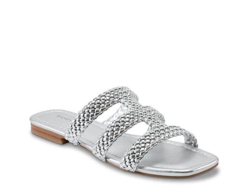 バンドリーノ レディース シューズ サンダル Bandolino Sumer Sandal Silver Metallic シルバー