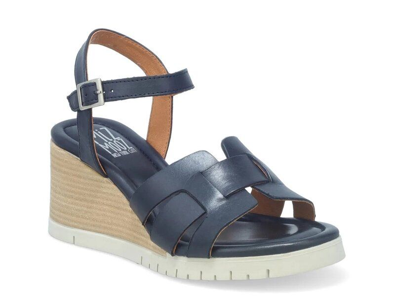 ミズムーズ レディース シューズ サンダル Miz Mooz MacKenzie Wedge Sandal Black ブラック