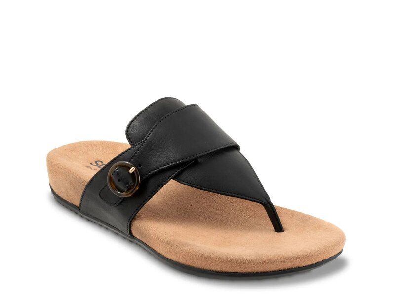 ソフトウォーク レディース シューズ サンダル Softwalk Belize Sandal Black ブラック