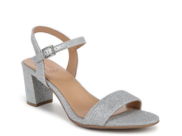 ナチュライザー レディース シューズ サンダル Naturalizer Bristol Sandal Silver Glitter シルバー