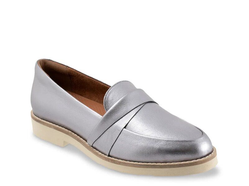 ソフトウォーク レディース シューズ スリッポン・ローファー Softwalk Walsh Loafer Pewter ピューター