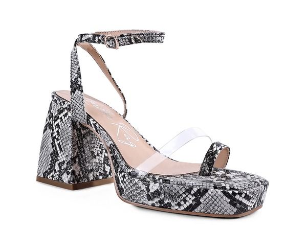 ロンドンラグ レディース シューズ サンダル プラットフォーム London Rag Such Flirt Platform Sandal Black ブラック