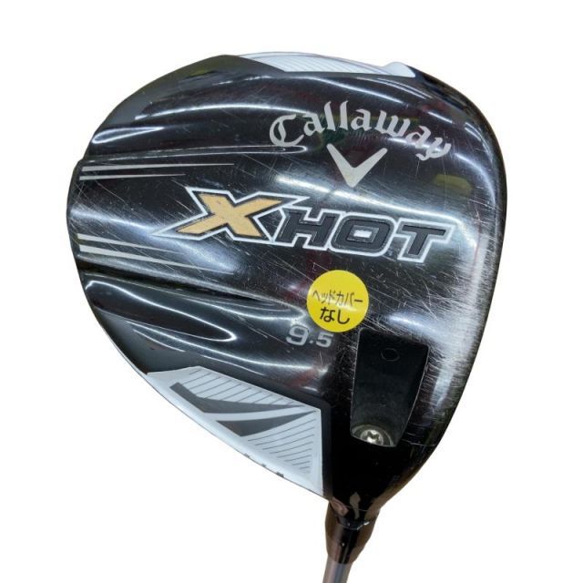 【中古】 キャロウェイ X HOT 9.5° ドライバー DR X HOT 55W(ドライバー) (フレックスSR) メンズ 男性用 右利き 右用 Cランク ゴルフクラブ