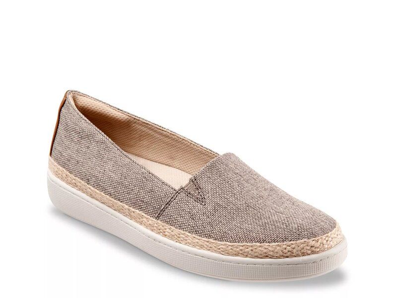 トロッターズ レディース シューズ スリッポン・ローファー Trotters Accent Espadrille SlipOn Taupe トープ