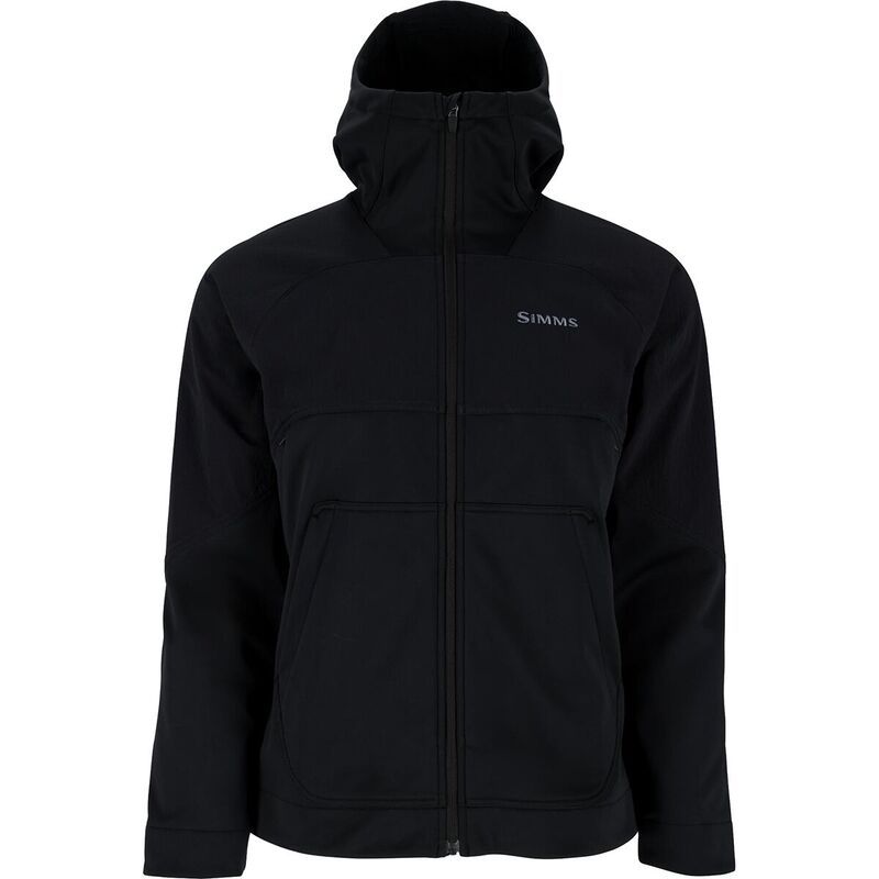 シムズ メンズ アウター ジャケット・ブルゾン パーカー Simms Saginaw Hoodie Mens Black ブラック
